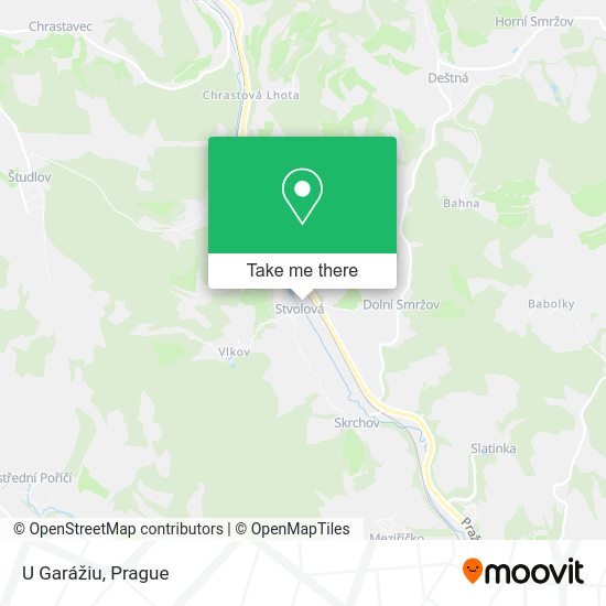Карта U Garážiu