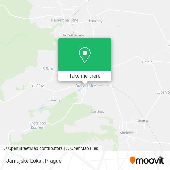 Карта Jamajske Lokal