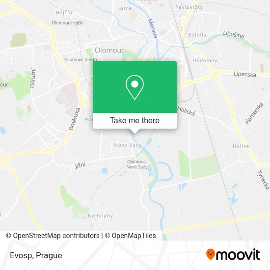 Карта Evosp