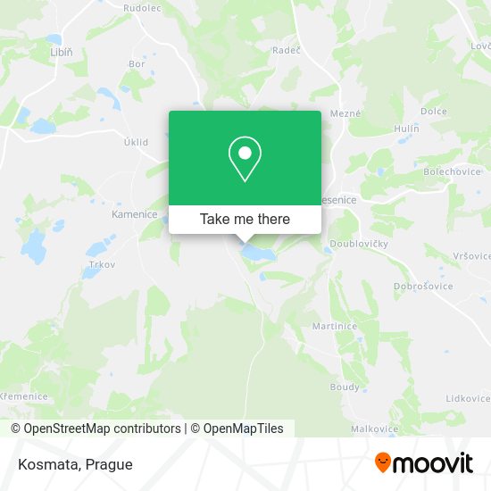 Карта Kosmata