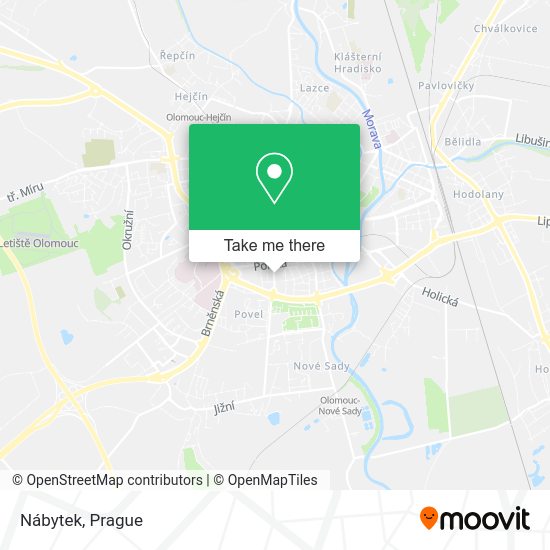 Карта Nábytek