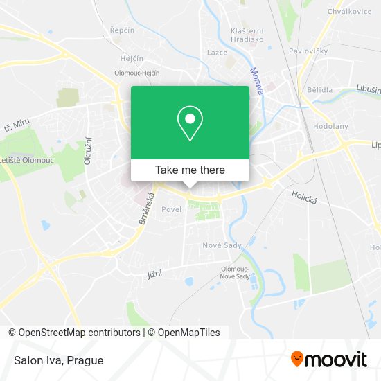 Карта Salon Iva