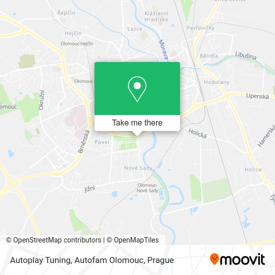 Карта Autoplay Tuning, Autofam Olomouc