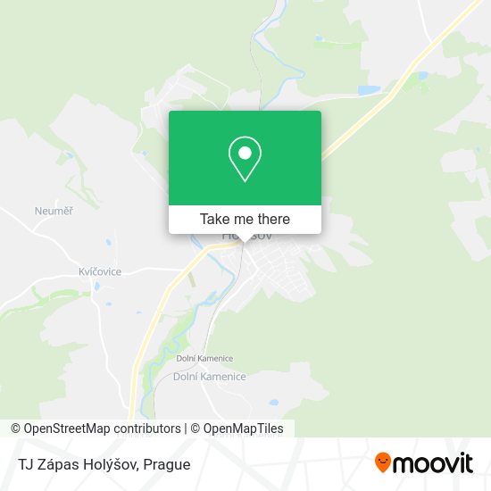 Карта TJ Zápas Holýšov