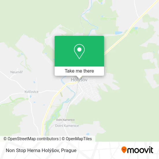 Карта Non Stop Herna Holýšov
