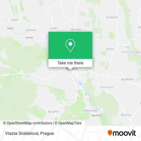 Карта Vlasta Snášelová