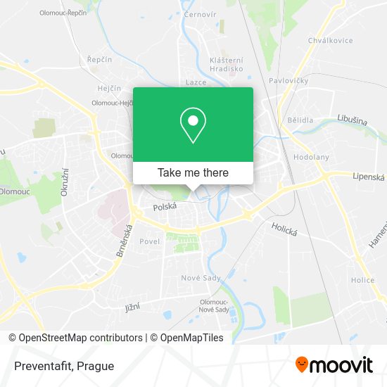 Карта Preventafit