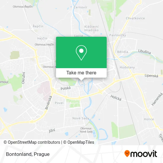Bontonland map