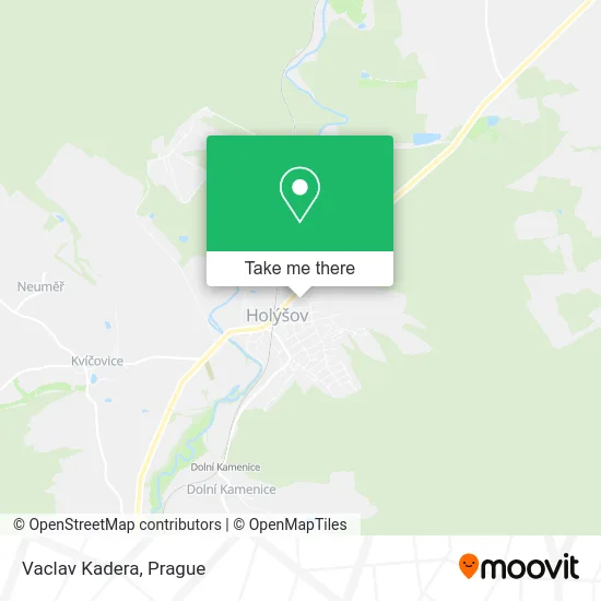 Карта Vaclav Kadera