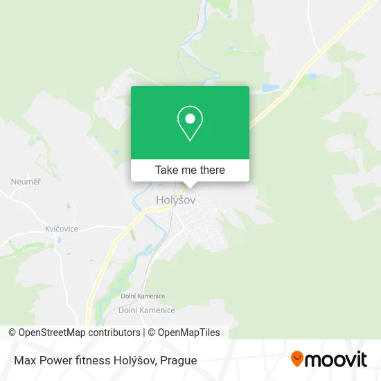 Карта Max Power fitness Holýšov
