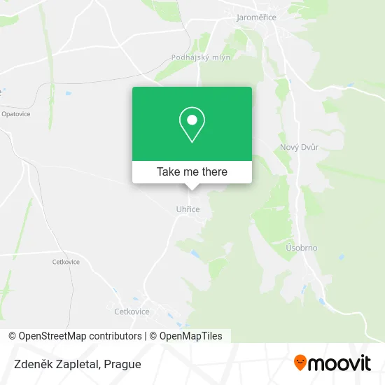 Карта Zdeněk Zapletal