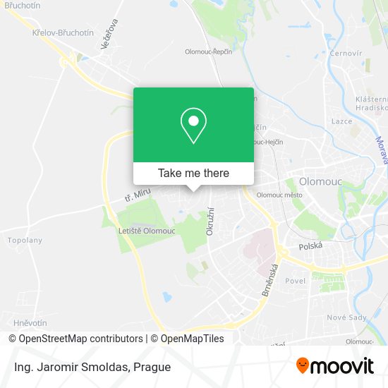 Карта Ing. Jaromir Smoldas