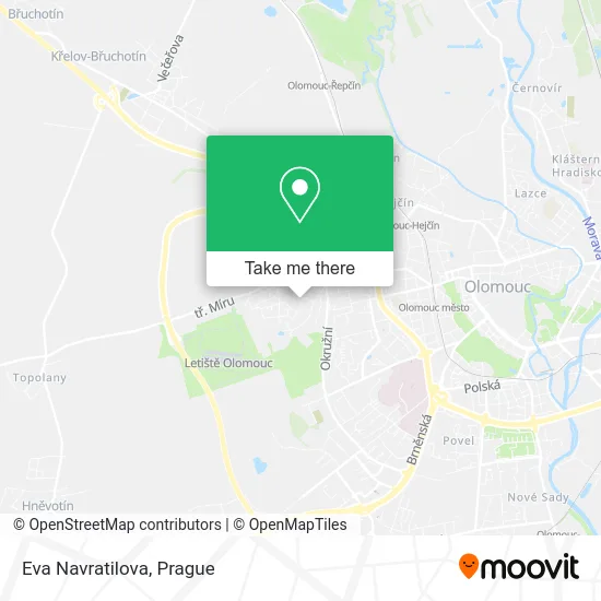 Eva Navratilova map