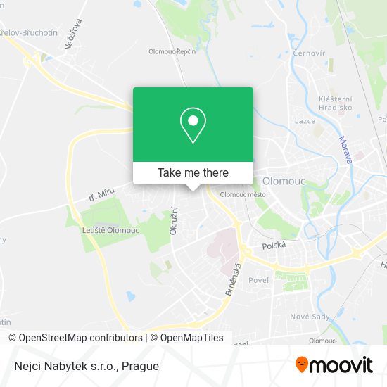Карта Nejci Nabytek s.r.o.