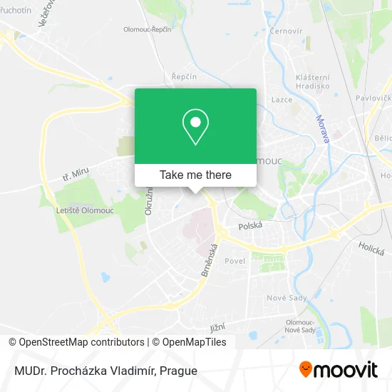 Карта MUDr. Procházka Vladimír