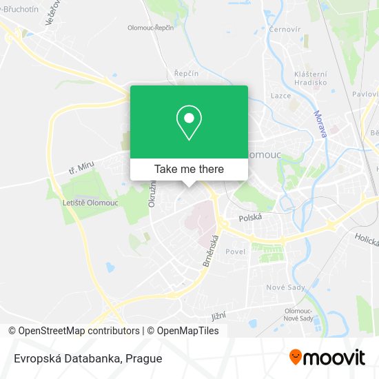Карта Evropská Databanka