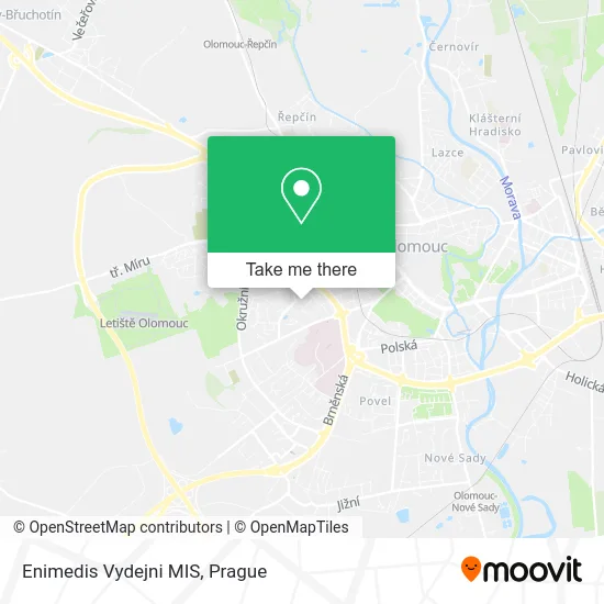 Карта Enimedis Vydejni MIS