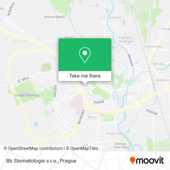 Карта Bb Stomatologie s.r.o.