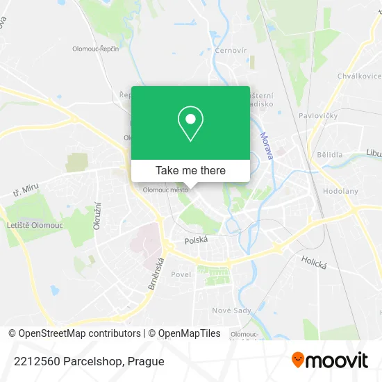 Карта 2212560 Parcelshop