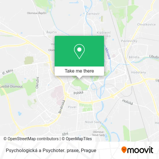 Карта Psychologická a Psychoter. praxe