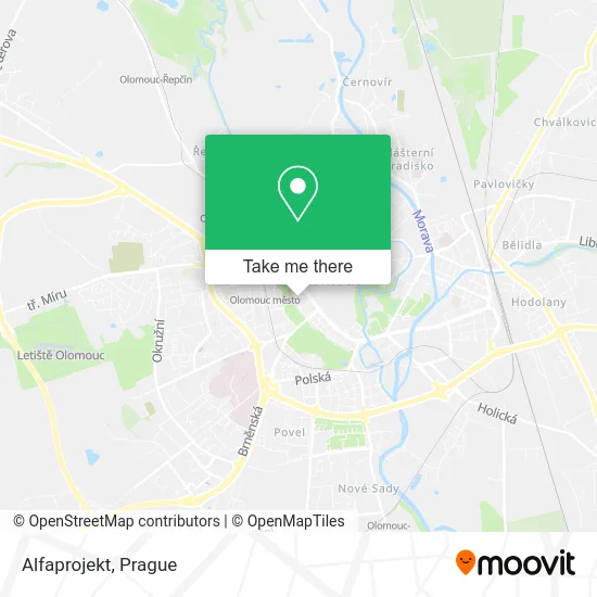 Карта Alfaprojekt