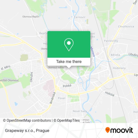 Карта Grapeway s.r.o.
