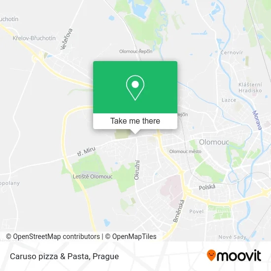 Карта Caruso pizza & Pasta