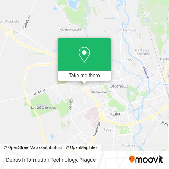 Карта Debus Information Technology