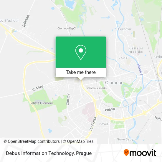 Карта Debus Information Technology