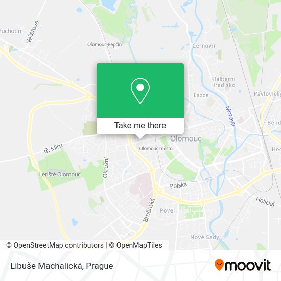 Карта Libuše Machalická