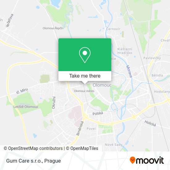 Карта Gum Care s.r.o.