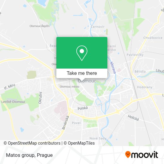 Карта Matos group