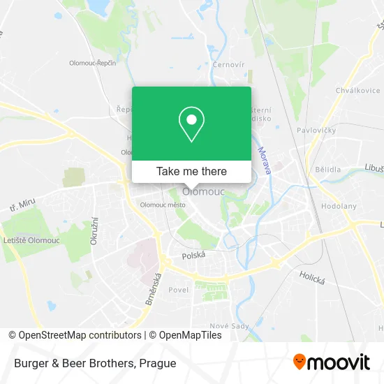 Карта Burger & Beer Brothers