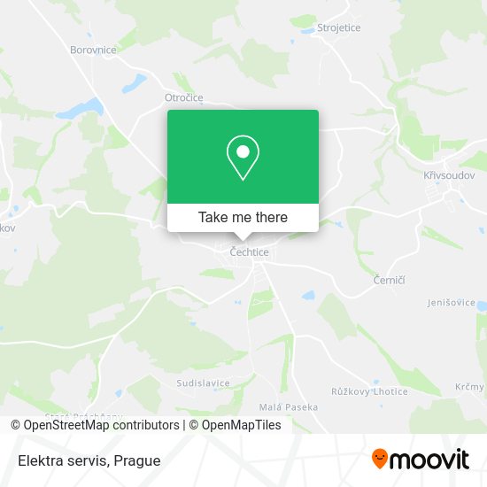 Карта Elektra servis