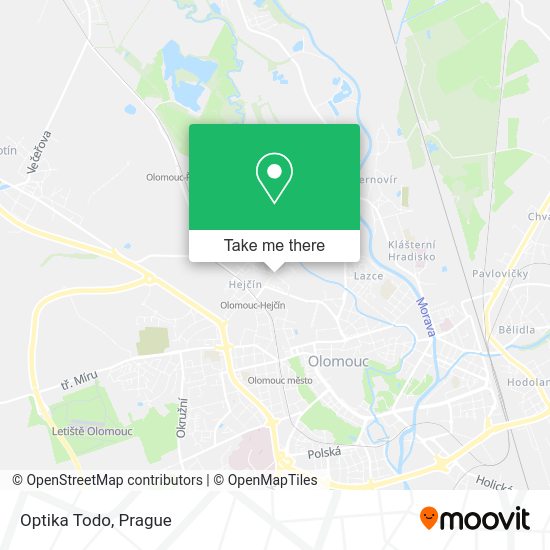 Карта Optika Todo