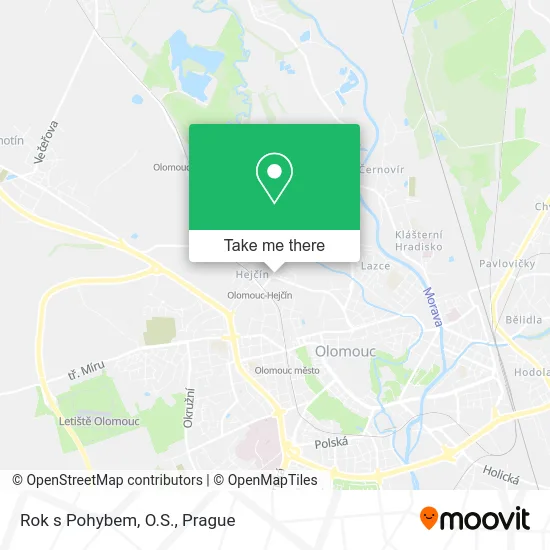 Rok s Pohybem, O.S. map