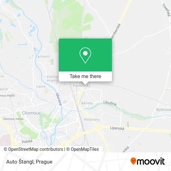 Карта Auto Štangl