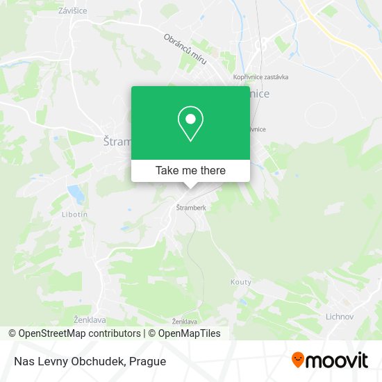 Карта Nas Levny Obchudek