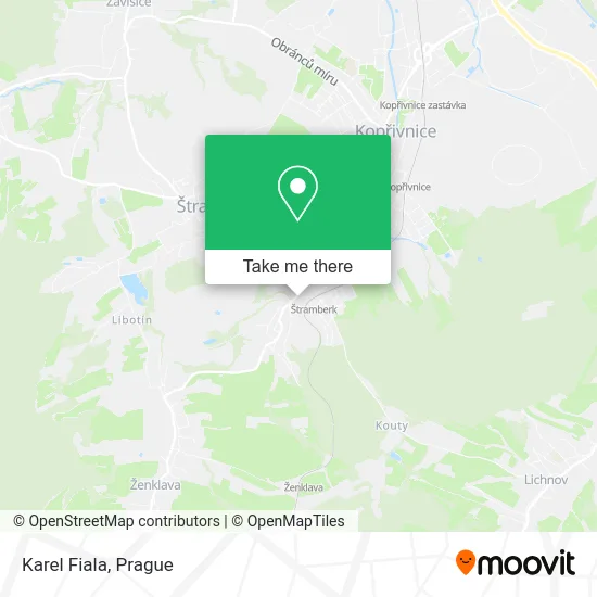 Карта Karel Fiala