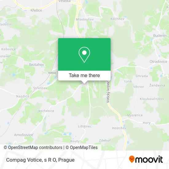 Карта Compag Votice, s R O