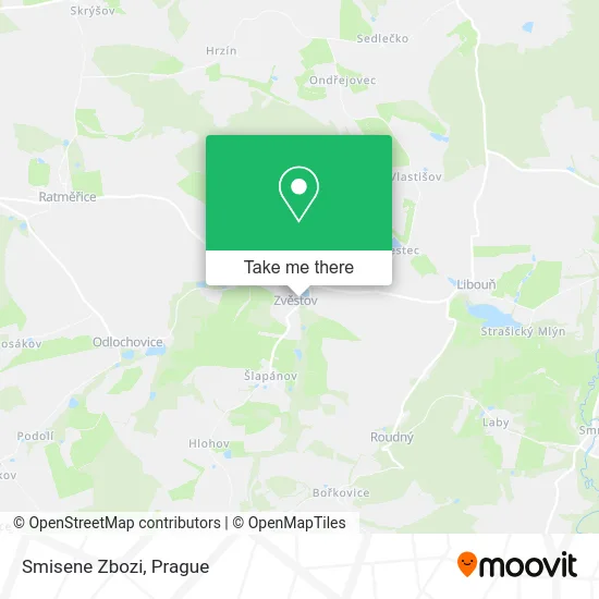 Карта Smisene Zbozi