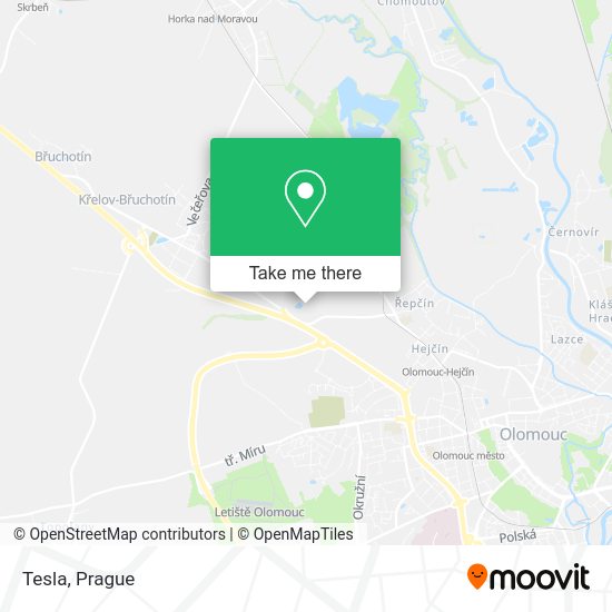 Карта Tesla