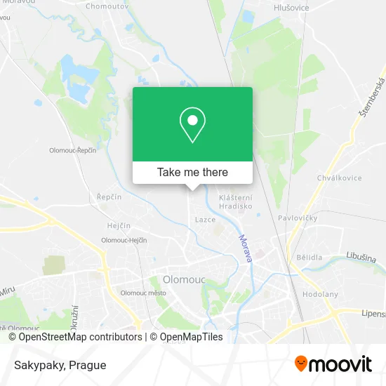 Карта Sakypaky