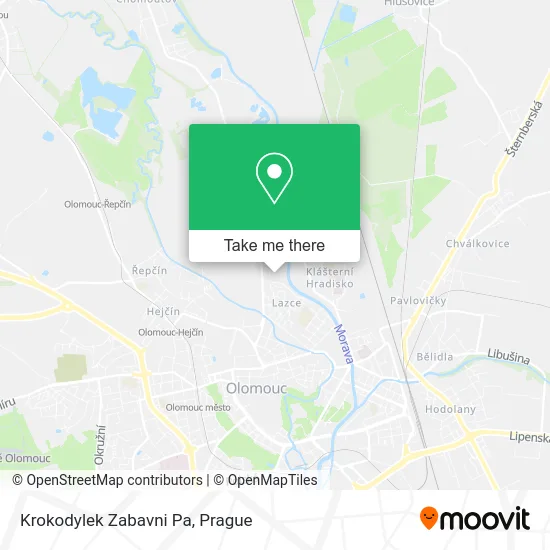 Карта Krokodylek Zabavni Pa
