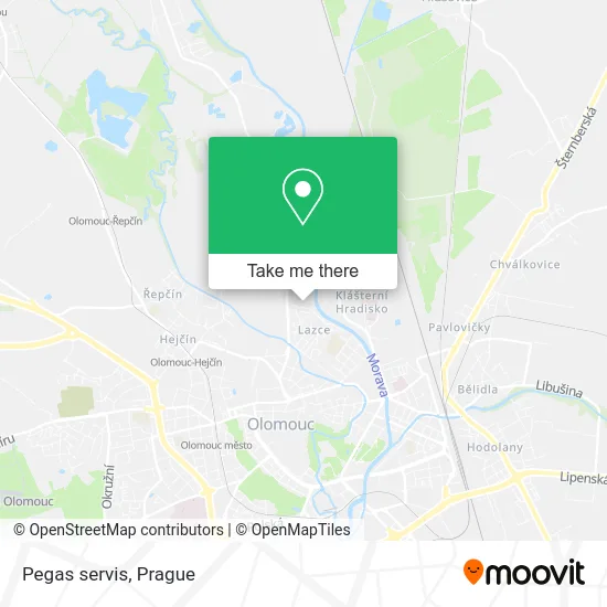 Карта Pegas servis