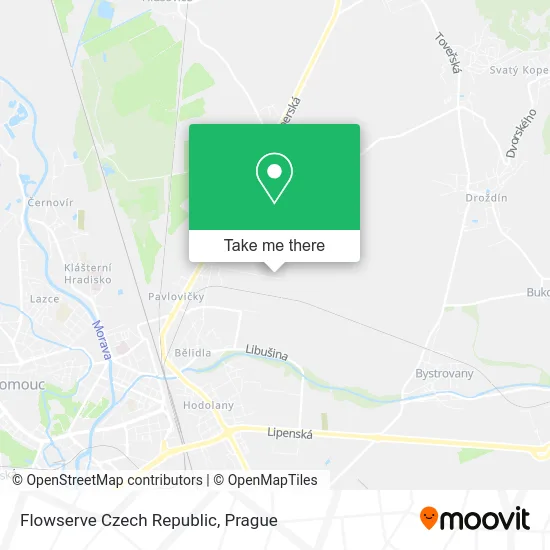 Карта Flowserve Czech Republic