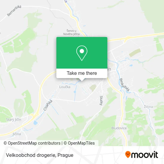 Карта Velkoobchod drogerie