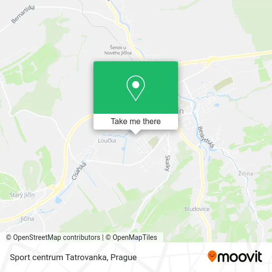 Карта Sport centrum Tatrovanka