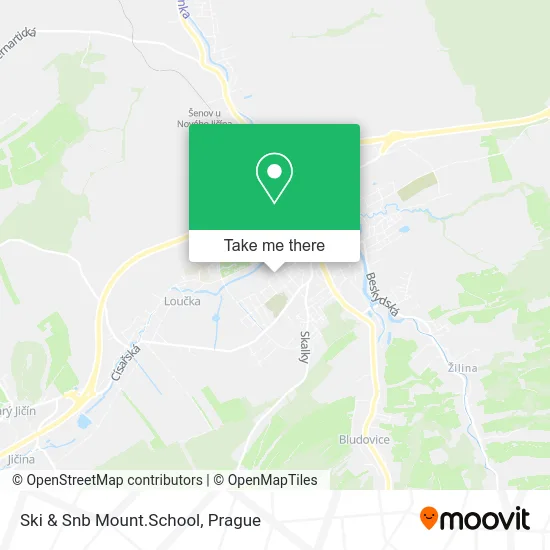 Карта Ski & Snb Mount.School