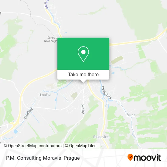 Карта P.M. Consulting Moravia